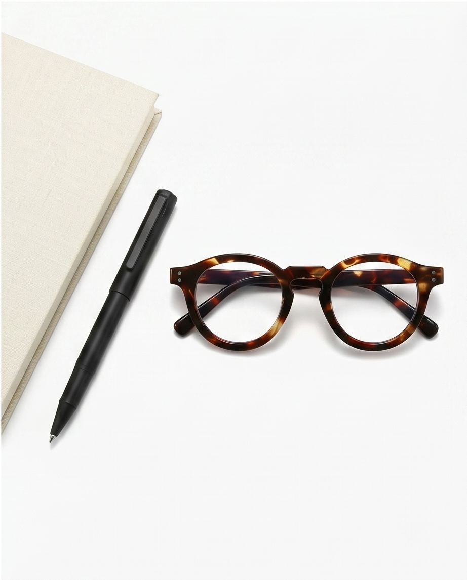 Haze Brown Glasses