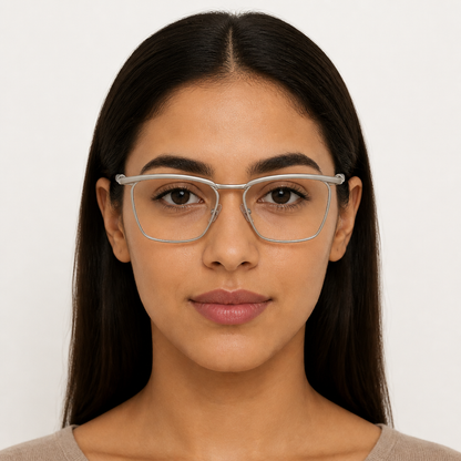 Static Silver Eyeglasses