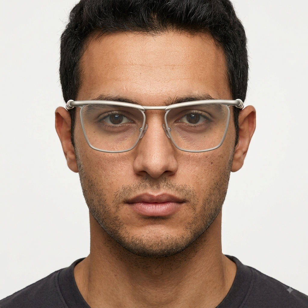 Static Silver Eyeglasses