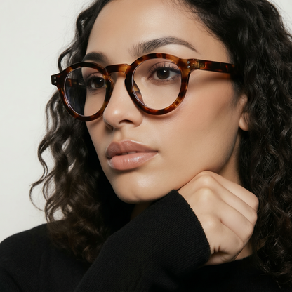 Haze Brown Glasses